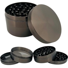 Resim 63M-GRI GRINDER 4 Kat Tutun Baharat Öğütücü Parçalayıcı Paslanmaz Mıknatıslı Gırgır 