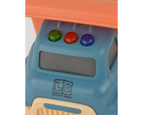 Resim Turkuaz Sesli ve Işıklı Minik Kamyon 