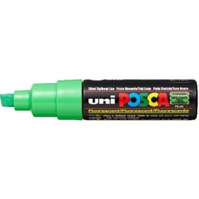 Resim Hobi-Marketart Uni Posca Pc-8K Boyama Markörü 8 Mm Kesik Uç Floresan Yeşil 
