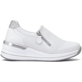 Resim Mammamia D25ya-3505 Kadın Hakiki Deri Casual Ayakkabı Beyaz Beyaz 