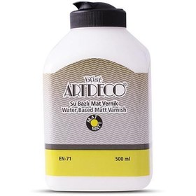 Resim Artdeco Vernik Su Bazlı Mat 500 ML 073L-02 