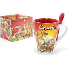 Resim Periboia Tekli Yöresel Kupa Bardak Model 9 