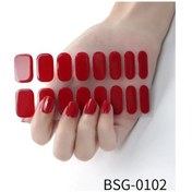 Resim 16/18/20 İpuçları Süper Uzun Ömürlü Jel Tırnak Sarar Yapışkanlı Su Geçirmez Fransız Yarı Kürlenmiş Jel Tırnak Çıkartmalar Uv Lamba İhtiyaçında Sertleştirilmiş Kahverengi 