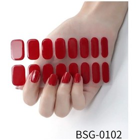 Resim 16/18/20 İpuçları Süper Uzun Ömürlü Jel Tırnak Sarar Yapışkanlı Su Geçirmez Fransız Yarı Kürlenmiş Jel Tırnak Çıkartmalar Uv Lamba İhtiyaçında Sertleştirilmiş Kahverengi 