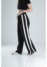 Resim Cocopelli Yan Şerit Detaylı Siyah Oversize Eşofman Coc1325 