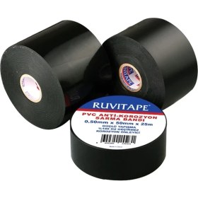 Resim Ruvitape Pvc Anti Korozyon (Soğuk Sargı) Bandı-Ruvıtape (50mm X 25mt) 