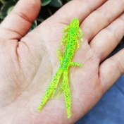 Resim 10 adet Neon Yeşil Yumuşak Solucan Balıkçılık Yemleri, 7.49cm PVC Yapay Yem, Kurşunsuz ve Bölümlü Tasarım - Tatlısu ve Tuzlu Su Balıkçılığı için Mükemmel 