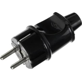 Resim Mcreative Aksesuar Topraklı Erkek Fiş Kordonsuz Siyah 