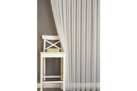 Resim MASSARELLİ ÇİZGİLİ TÜL EKRU 1-2 SEYREK PİLE 200X260 