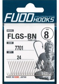 Resim Olta İğnesi 7700 Fudo Lgs, No:1/0 Nıkel, 20p 