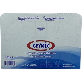 Resim Ceymix Klozet Kapak Örtüsü 250'li 