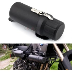 Resim On Off Moto Üniversal Su Geçirmez Saklama Alet Kutusu 30CM 12,4cm Çap 