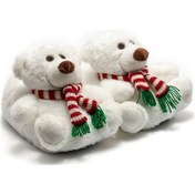 Resim Twigy Kutup Kadın Hayvanlı Panduf Beyaz 36/41 AA0641 Beyaz 