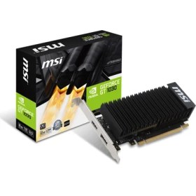 Resim MSI NVIDIA GeForce GT 1030 2GH LP OC 2GB 64 bit GDDR4 DX(12) PCI-E 3.0 Ekran Kartı (GT 1030 2GH LP OC) 