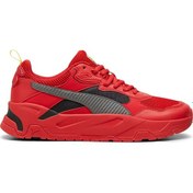Resim Puma Ferrari Trinty Erkek Günlük Ayakkabı 30795006 Kırmızı 30795006 Kırmızı 