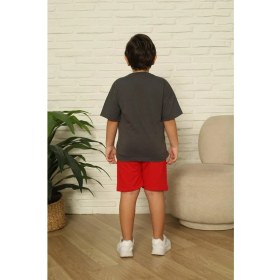 Resim Cg Kids Örümcek Adam Erkek Çocuk Tshirt&şort Erkek Çocuk Alt Üst Takım 