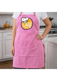 Resim Bk Gift Kişiye Özel İsimli Pembe Mutfak Önlüğü -8, Aşçı Ve Şef Önlüğü, Ev Hediyesi Kobitmeyencom36652 Bk Gift Renkli 