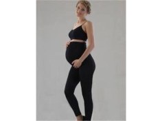 Resim Kadın Siyah Hamile Taytı 