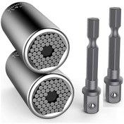 Resim Yunboo 7-19 Mm Çelik Universal Somun Anahtarı - 54 Esnek Pin İle Kırık Somun Çıkarma, Akülü Tornavida Uyumlu, Ev Ve İş Mekanları İçin 