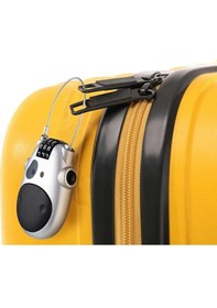 Resim Yeni Taşınabilir Şifre Bisiklet Kilidi Motosiklet Kask Tel Siyah Çok Renkli 