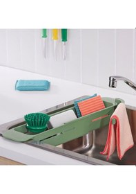 Resim Bulaşık Kabı, Yeşil, Uzatılabilir Abanoz 
