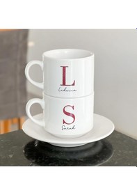 Resim Butik-gamze12 Sevgili 2 Adet Kahfe Finçanı Beyaz 