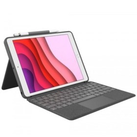 Resim LOGITECH IPAD FOLIO COMBO TUCH FOR 7. GEN. KLAVYELİ TABLET KILIFI 920-009995 