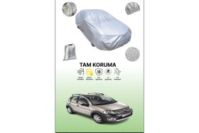 Resim Dokaca Gri Citroen C3 X-Tr 2005 - 2009 Uyumulu Oto Branda, Araba Brandası, Koruyucu Örtü 