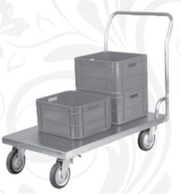 Resim Pimak Servis ve Taşıma Arabası Platform Düz Ayaklı 80 x 60 x 20 (cm) 