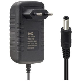 Resim Weko 8.4 Volt - 1 Amper - 8.4 Watt 5.5 2.5 Uçlu Lityum Pil Ledli Yerli Üretim Şarj Adaptörü Out:6v-1a 
