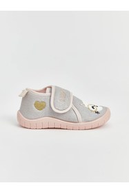 Resim LC Waikiki LCW Kız Bebek Kedi Nakışlı Panduf 