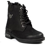 Resim Hammer Jack 00403 Siyah Yıkama Nubuk Çocuk Bot 102 15200-F 31-35 Siyah 