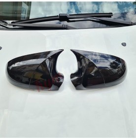 Resim Passat B6 Yarasa Ayna Kapağı 2005 2010 Batman Kapak - Piano Black 