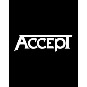 Resim Accept Classic Logo Büyük Sırt Patch Yama 