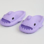 Resim Celira HS500 Köpekbalığı Mor Unisex Tam Ortopedik Terlik Shark Slides 