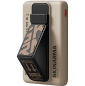 Resim Magsafe İle Uyumlu Powerbank Spunk Wireless Şarj Ve Pd Hızlı Şarj Özellikli 15w 5000mah Krem-krem 
