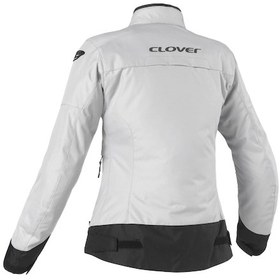 Resim Held Clover Looping Korumalı Kadın Motosiklet Montu Gri 