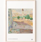 Resim Spišské Podhradie Manzarası, Poster 