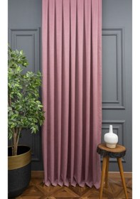 Resim Evdepo Home Gül Kurusu Fon Perde Tek Kanat (539791730) Gülkurusu 