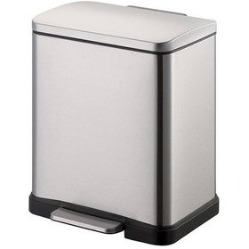 Resim Bocchi Pedallı Soft Kapak Çöp Kovası 12 Lt - 3054-0009 Krom 