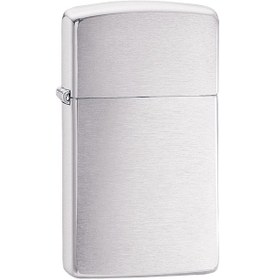 Resim Zippo Çakmak 1600 Slim Br. Finish Chrome 