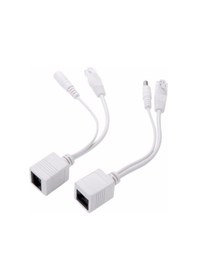 Resim Powermaster Ip Kameralar Için Pasif Poe Kablosu 2Li Set 