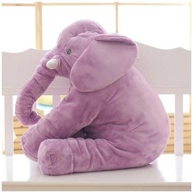 Resim Yumuşacık Uyku Arkadaşı Fil Tam 90 CM 