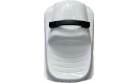 Resim Nishev.com Evini Sev Premium Abs Sürdürülebilir Çocuk Valizi - Beyaz 360° Dönme 