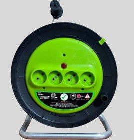 Resim Makaralı Uzatma Kablosu - 3x2.5 Ttr 25 Metre 