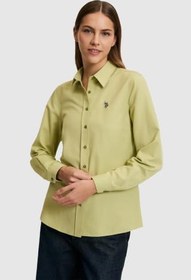 Resim U.S. Polo Assn. Kadın Çağla Gömlek Basic 50324791-VR016 