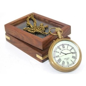 Resim BT Teknik Ahşap Kutulu Köstekli Saat Model 3 