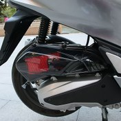 Resim Akrilik Hava Filtre Kapağı için for HONDA PCX160 2024, Şeffaf Off-Road Motosiklet Hava Giriş Koruyucu 