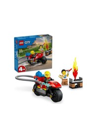 Resim LEGO® City İtfaiye Kurtarma Motosikleti 60410 4+ Yaratıcı Oyuncak Yapım Seti - 57 Parça 