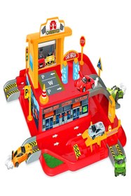 Resim a v d a Oyuncak Garaj Seti Pisti - Otopark - Istasyon Araba Oyun Seti -dede 